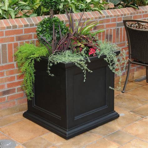 big planters home depot|large plant pots outdoor 60cm.